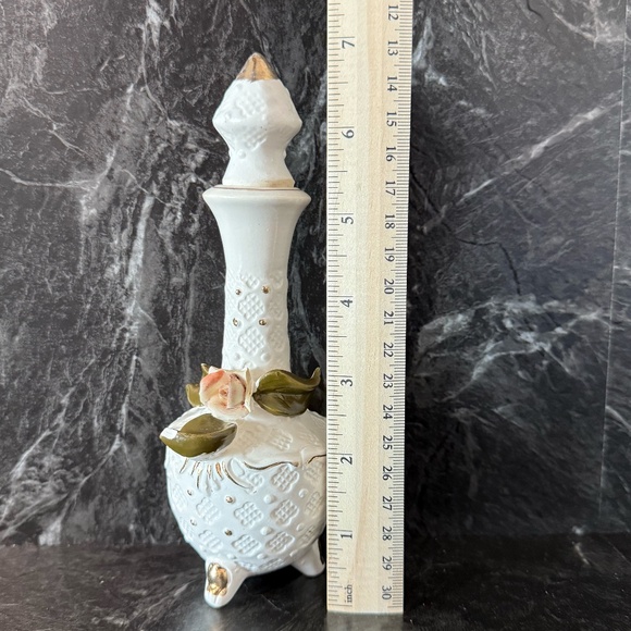 TILSO Handpainted Perfume Bottle & Powder Jar - Picture 9 of 16